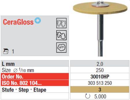 CeraGloss 30010 HS gul*