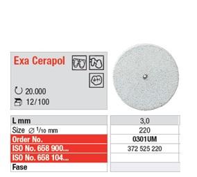 Exa Cerapol grå 0301 umonteret 100 stk*