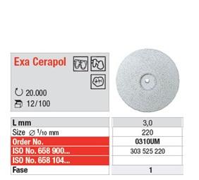 Exa Cerapol grå 0310 umonteret 100 stk*