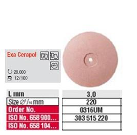 Exa Cerapol pink 0316 umonteret 12 stk*