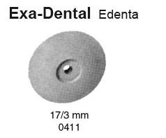 Exa Dental 0411 umonteret 100 stk*