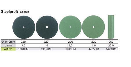 Steelprofi polerer 1305 umont. sort 100 stk*
