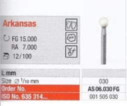 Arkansas sten hvid AS06 FG 12 stk*