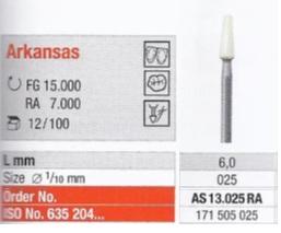 Arkansas sten hvid AS13 RA 12 stk*