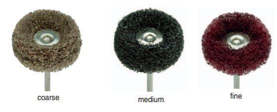 SoftBrush polerbørste til thermoplast HS grov 5stk Beige