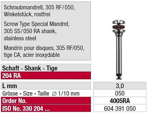 Skruemandrel 4005 RA