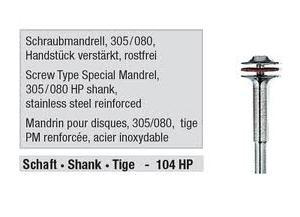 Skruemandrel 4029 HS forstærket 6 stk*
