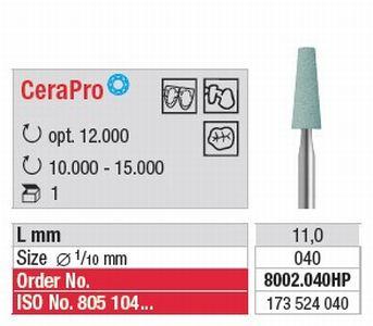 Cerapro G8002.040 HS kegle grov*