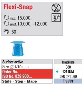 Flexi Snap grov lille 50 stk*