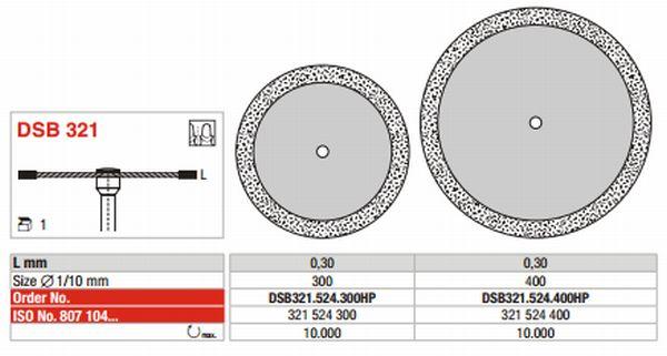 DSB Sinter diamant skive 321.524.400 HS*