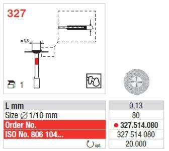 Diamantskive 327.080 HS