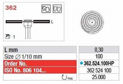 Edenta Flex Turbo 362.524.100 HS*