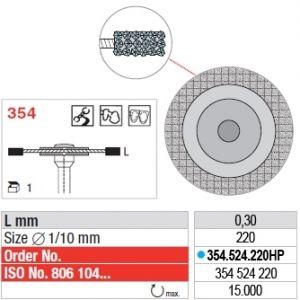 Multicut diamantskive blå Ø22 mm til HS 354.524.220 HS*