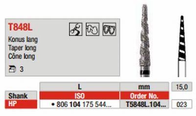 Diamantbor 3 stk HP 5848L.104.023 Turbo*