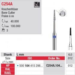 Hårdmetalbor knoglefræser 254A.012 HS 3 stk*