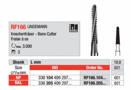 Stålbor Lindeman 166.021 HS 3 stk*