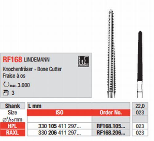 Stålbor Lindeman 168.023 HS 3 stk*