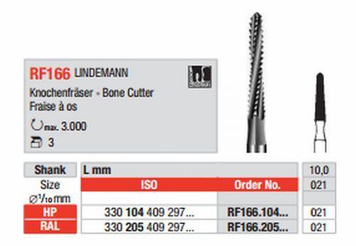 Stålbor Lindeman 166.021 RAL 3 stk*