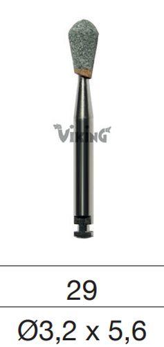 Viking Grøn Slibesten 29 RA 6 stk*