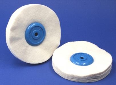 Lærred-bomuldshjul 30A/100 plastcenter umonteret*