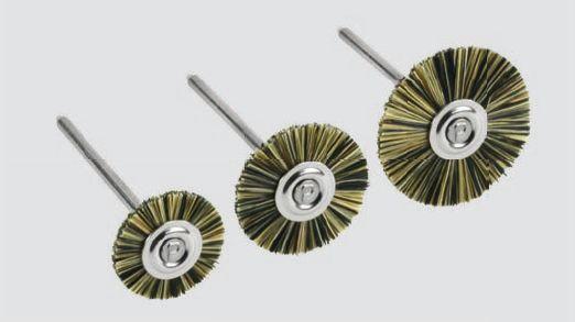 Miniature-børste 114/17 monteret HP x-stiv 12 stk