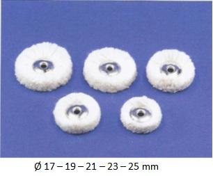 Bomuldsbørste 125/21 umonteret 6 stk