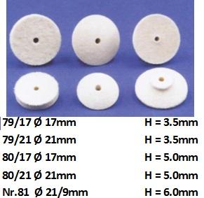 Filthjul 79/21 umonteret 12 stk*