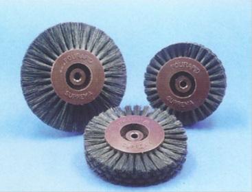 Suprema børste 4/40/80 rødplastcenter bred*