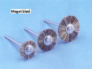 Gedehårsbørste 113/21 HS grå 12 stk*