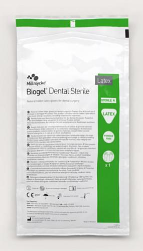 Biogel D Latexhandske pudderfri steril 10 par str 6.5