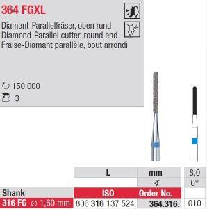 Diamantbor MT 3stk FG 364XL.010*