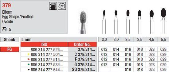 Diamantbor 5 stk FG G379.016*