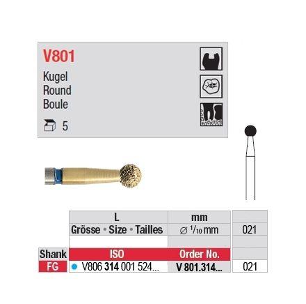 DiaCut Diamantbor 5 stk V801.021 FG*