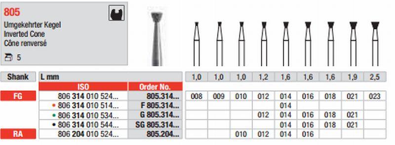 Diamantbor 5 stk FG G805.014*