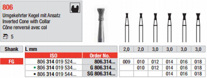 Diamantbor 5 stk FG G806.016*