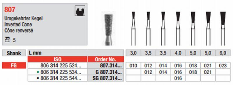 Diamantbor 5 stk FG 807.014*