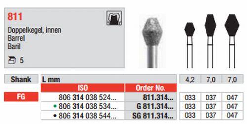 Diamantbor 5 stk FG 811.047*
