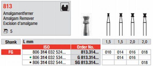 Diamantbor 5 stk FG 813.014*