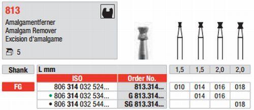 Diamantbor 5 stk FG G813.016*