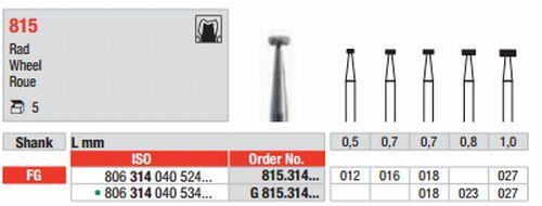 Diamantbor 5 stk FG 815.012*