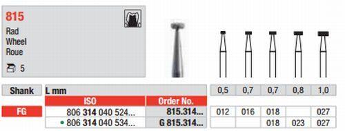 Diamantbor 5 stk FG G815.023*