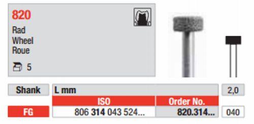 Diamantbor 5 stk FG 820.040*
