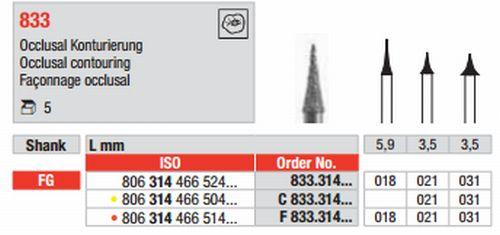 Diamantbor 5 stk FG 833.031 standard*