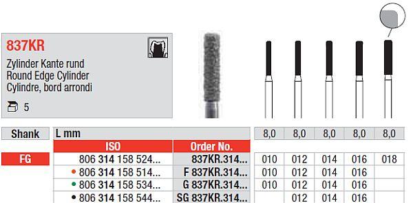 Diamantbor 5 stk FG G837KR.014*
