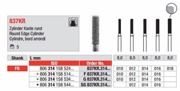 Diamantbor 5 stk FG 837KR.018*