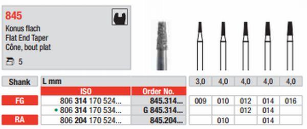 Diamantbor 5 stk FG 845.014*