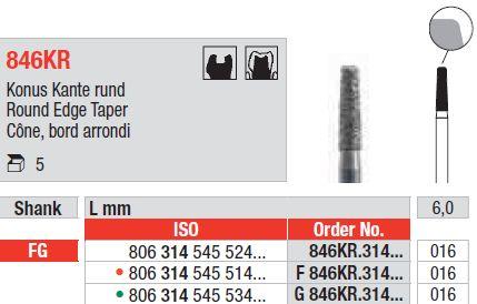 Diamantbor 5 stk FG F846KR.016*