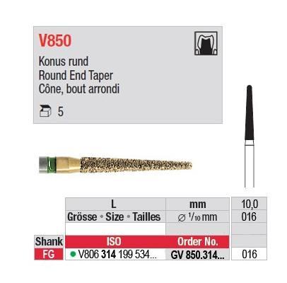 DiaCut Diamantbor 5 stk FG GV850.016*