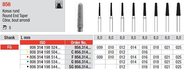 Diamantbor 5 stk FG C856.016*