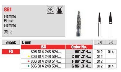 Diamantbor 5 stk FG G861.014*